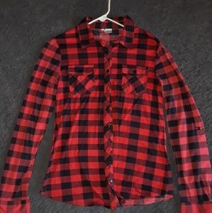 Red & Black Plaid Shirt